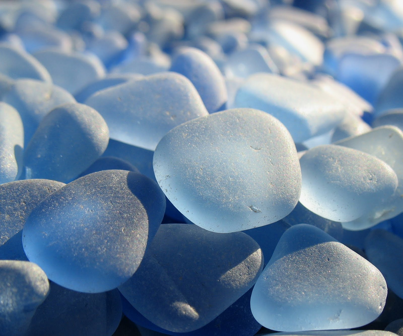 Sea glass, a treasure formed from trash, is on the decline as